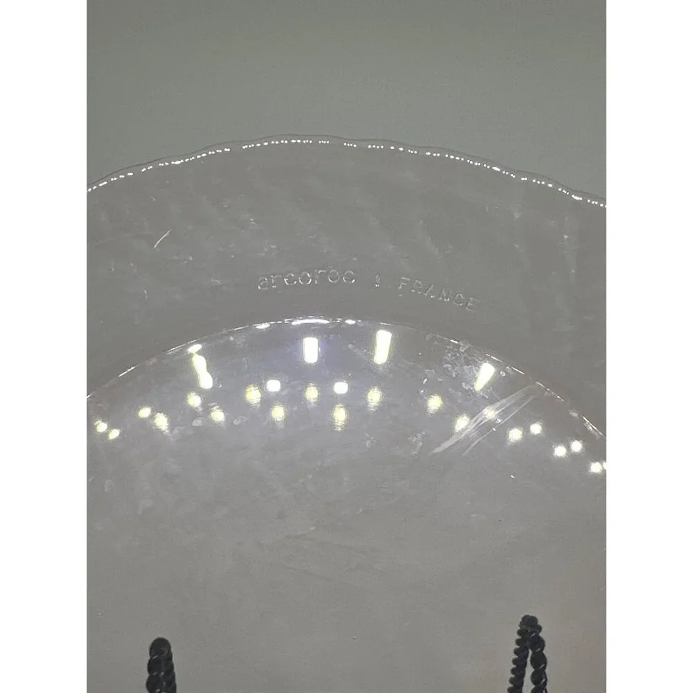 VTG Rosaline Pink‎ Swirl Glass Plate 8